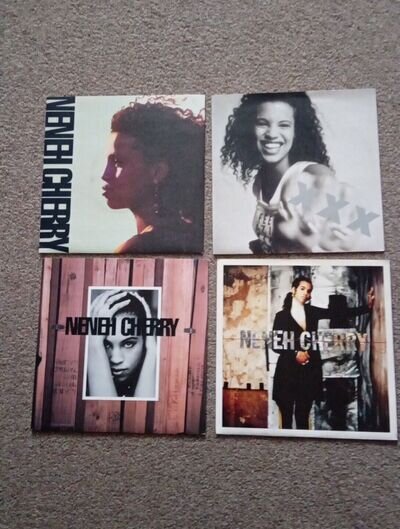 NENEH CHERRY - KISSES ON THE WIND, MANCHILD, MONEY LOVE & INNA CITY MAMMA 7"