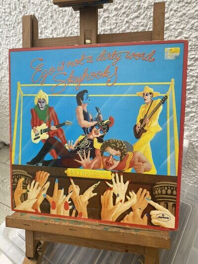 SKYHOOKS - EGO IS NOT A DIRTY WORD 1975 Vinyl LP Mercury 6303900 G/Fold EX/VG+