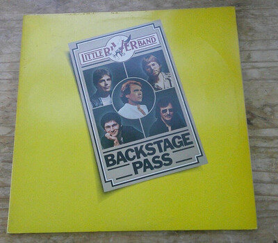 LITTLE RIVER BAND "BACKSTAGE PASS" 1980 UK PRESS 2 x LP LIVE VG / EX