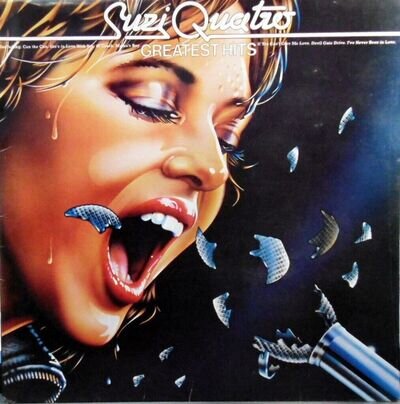 SUZI QUATRO - Greatest Hits - Vinyl LP - RAK EMTV 24 - 1980