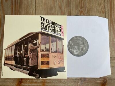 THELONIOUS MONK - THELONIOUS ALONE IN SAN FRANCISCO LP VINYL 2011 Microgroove