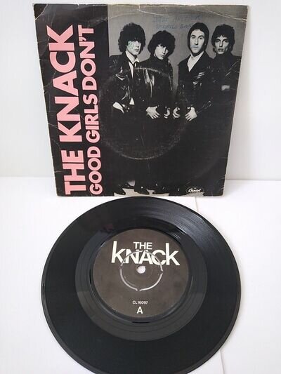 The Knack Good Girls Don't Cry 7 inch Vinyl 1979 Capitol Records FULLY TESTED