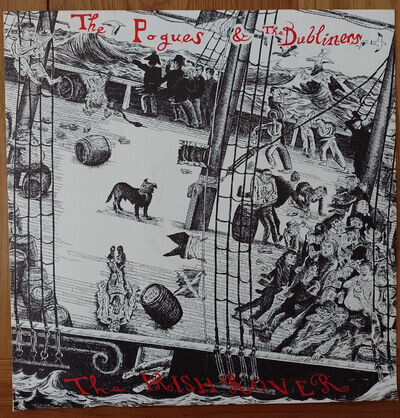 The Pogues and the Dubliners Irish Rover 12" single