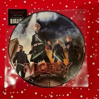 MCFLY - PARTY GIRL 2010 EU 7" LIMITED EDITION PICTURE DISC