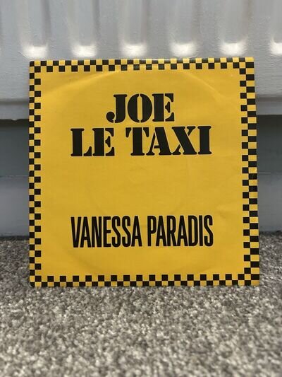 VANESSA PARADIS - Joe Le Taxi Vinyl 12 Single