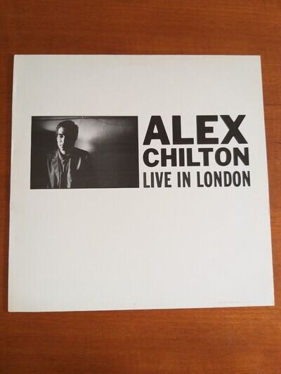 Alex Chilton - Live in London (12'' Album 1982) Excellent condition