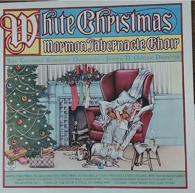 mormon tabernacle choir White Christmas Vinyl Record