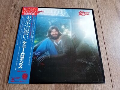 KENNY LOGGINS - CELEBRATE ME HOME LP 1977 OBI INSERT JAPAN EX+