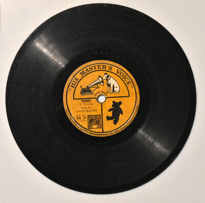 Rare Antique records 5 1/2" 78 - His Master's Voice Childrens records-1924