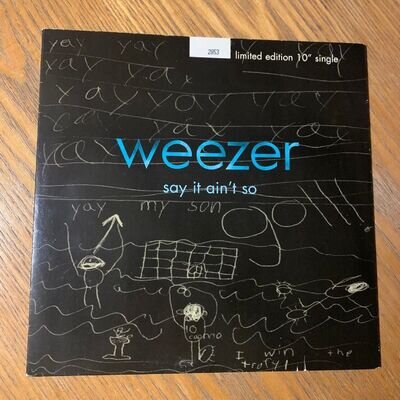 Weezer ~ Say It Ain’t So (1995) - RARE 10" Inch Vinyl Record - Limited Edition