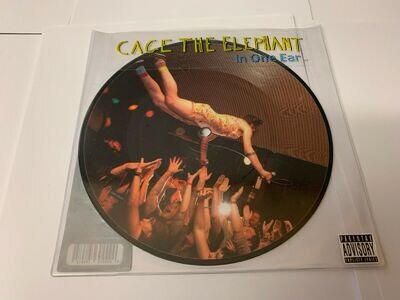 Cage The Elephant ‎– In One Ear LIVE Vinyl, 7", Single, Picture Disc NM/NM [T10]