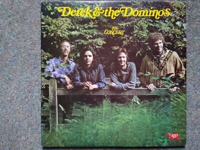 DEREK & THE DOMINOS IN CONCERT Gatefold 2X Vinyl LPs (1973)