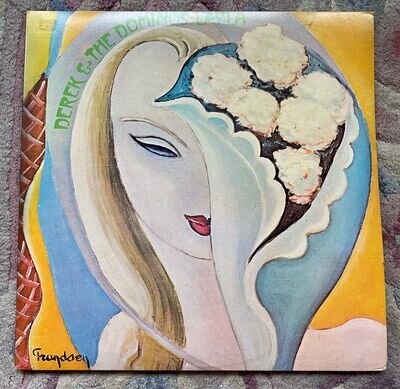 DEREK & THE DOMINOS ‎Layla And Other Assorted Love Songs 2xLP UK RSO Vinyl EX