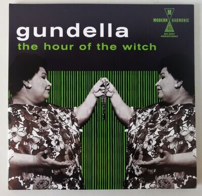 GUNDELLA The Hour Of The Witch VINYL LP MH-8047 Green Vinyl Booklet Like New