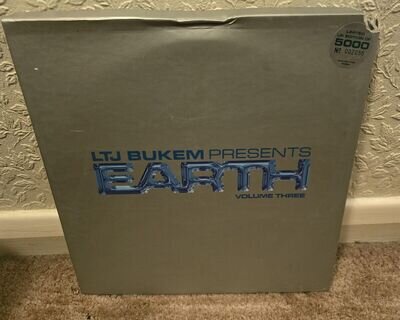 LTJ Bukem – Earth Volume Three, 5 X 12" Vinyl, Limited Edition, Rare, Numbered