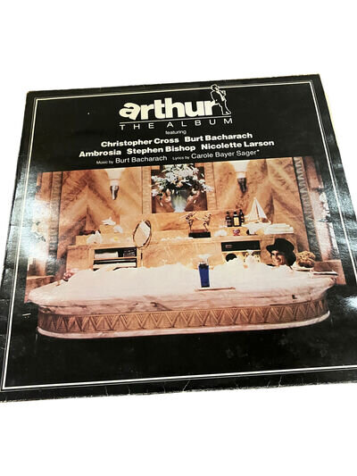 Arthur The Album Soundtrack Vinyl Record LP 1981 Warner Bros