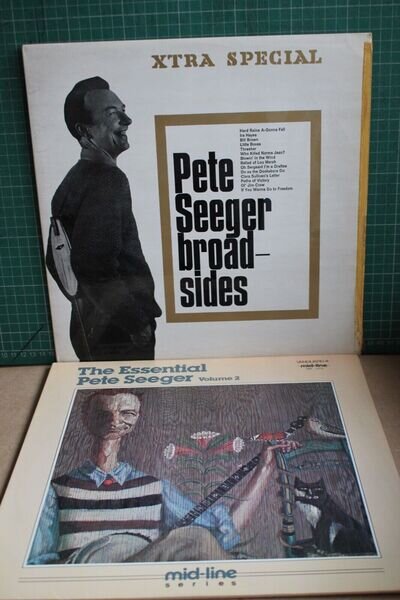 JOB LOT / BUNDLE - 2 LPs by PETE SEEGER