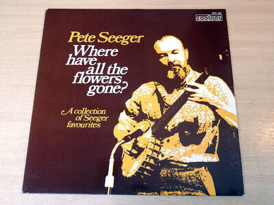 EX/EX !! Pete Seeger/Where Have All The Flowers Gone/1970 Contour LP