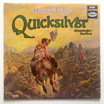 QUICKSILVER MESSENGER SERVICE Happy Trails LP Capitol Records ORIGINAL VINYL1969