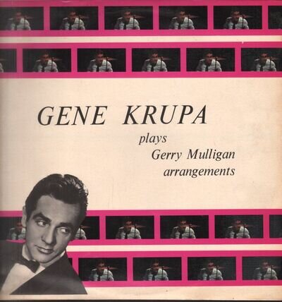 Gene Krupa Plays Gerry Mulligan Arrangements LP vinyl UK World Record Club in