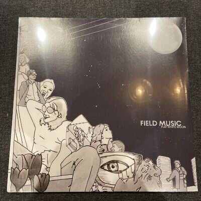 FIELD MUSIC FLAT WHITE MOON VINYL RECORD - Brand New And Sealed