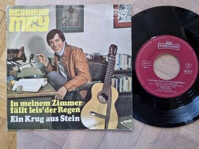 7" Single Reinhard Mey - In meinem Zimmer fällt leis' der Regen Vinyl Germany