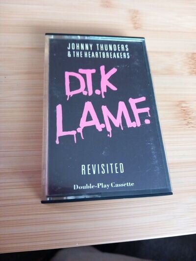 JOHNNY THUNDERS & The Heartbreakers D.T.K L.A.M.E Revisited CASSETTE