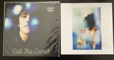 Johnny Marr - Call The Comet LP Silver Vinyl UK 2018 NM/NM Smiths w/Art Print