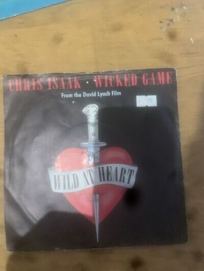 Chris Isaak - Wicked Game - Used Vinyl Record 7 -