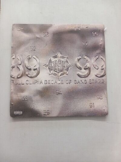 Full Clip A Decade Of Gang Starr X 4 12 Inch Vinyl Record 1999