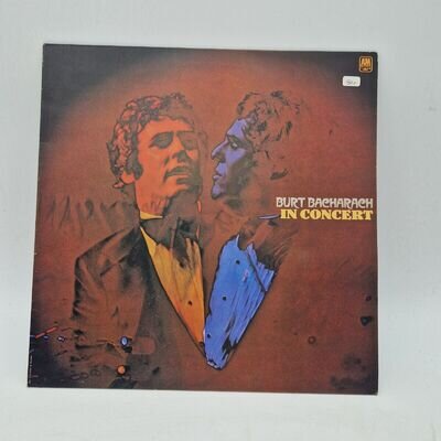 BURT BACHARACH In Concert 1974 UK A&M Pop LP AMLS 68279 EX/VG+