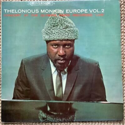 Thelonious Monk In Europe Vol 2 LP Riverside Records RLP 003 MONO 1961 BUY NOW