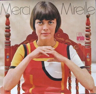 Mireille Mathieu - Merci - Pop 70er -Vinyl Schallplatte LP