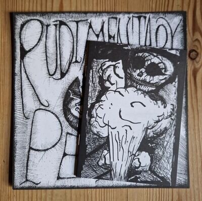 Rudimentary Peni S/T White 7" Vinyl UK Repress Sealed Records SEAL-015 2022