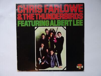 Chris Farlowe & Thunderbirds Ft Albert Lee LP 1977 Charly EX vinyl NM/VG