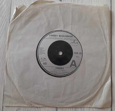 Lindsey Buckingham - Trouble 7" Single (1981) FREE POSTING