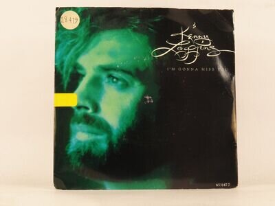 KENNY LOGGINS I'M GONNA MISS YOU (99) 2 Track 7" Single Picture Sleeve CBS