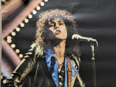 T.Rex/Marc Bolan Original 1972 Poster. Pace International. Large 130cm x 86cm.