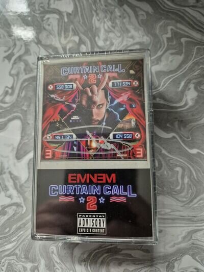 Eminem - Curtian Call 2 signed/autograph cassette