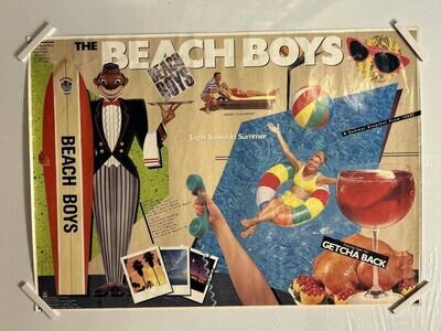 Beach Boys / The Beach Boys 1985 Japan Original Promo Poster A1 23x33in (59x84cm