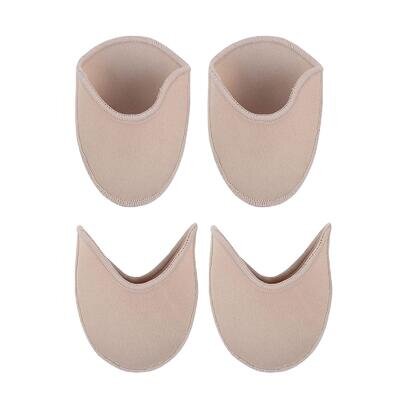 2Pcs Toe Covers Toe Protectors for Women Toe Pouches Pointe Shoes Sock Pads