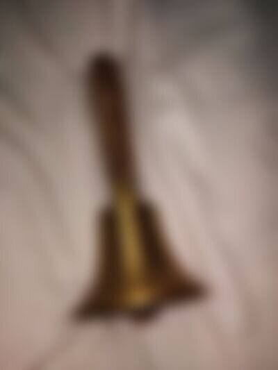 Vintage Brass Hand Bell