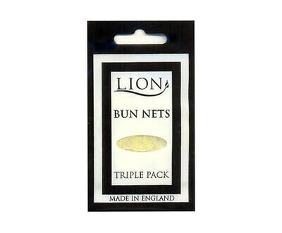 BUN NETS x 3, A Triple Pack, Lion Haircare, Best Quality, ALL 7 COLOURS.