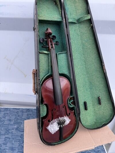 Antique SPARES & REPAIRS Restore The Maidstone Murdoch & Co London Violin 3/4