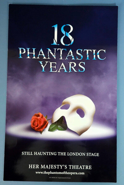 18 Phantastic Years Theatre Poster Original Her Majesty's Theatre