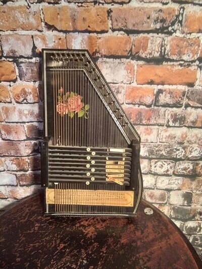 Vintage Rosetti Autoharp 25 String Instrument