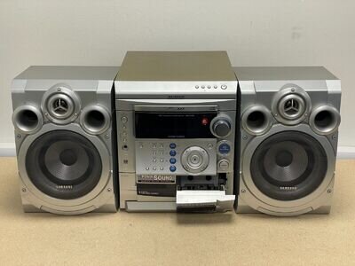 SAMSUNG MAX-S520 HIFI Mini Component System CD Changer Radio - Mostly Working