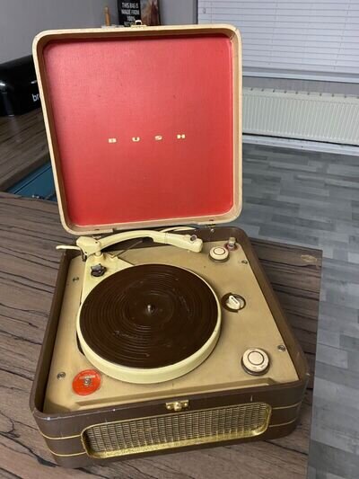 BUSH sr30 record player vintage vinly garrard 4sp