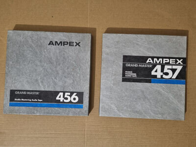 Ampex 456 / 457 Grand Master 7" Reel To Reel Audio Tape