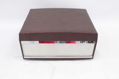 His Masters Voice (HMV) 2208 Built In Tape Recorder In Hard Carry Case - S94